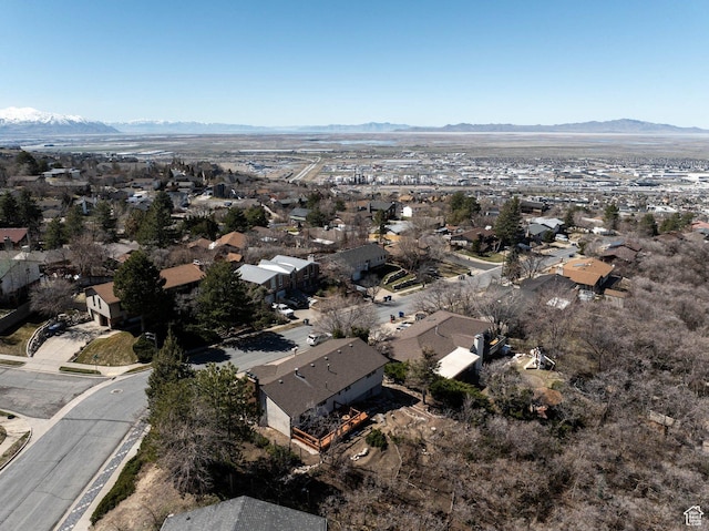 761 E Raygene Way S, North Salt Lake, UT 84054 - drone / aerial view featuring a mountain view and a residential view