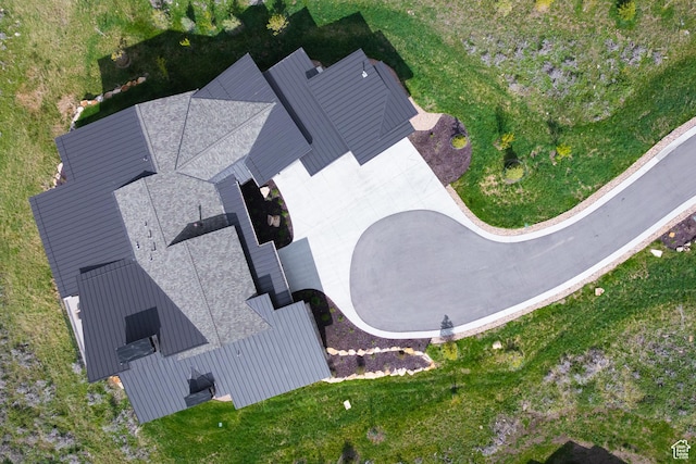 7045 E Moon Light Dr, Heber City, UT 84032 - view from above of property