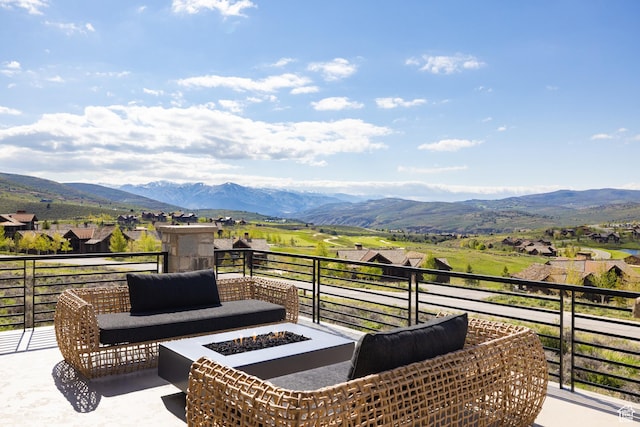 7045 E Moon Light Dr, Heber City, UT 84032 - view of mountain background