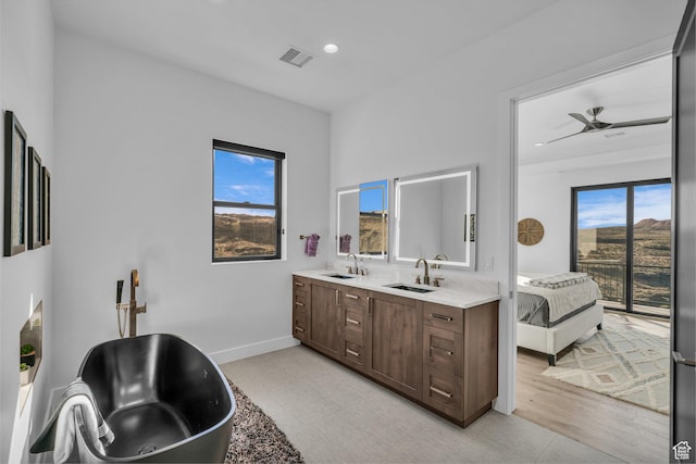 599 W 170 S, La Verkin, UT 84745 - full bathroom with a sink, plenty of natural light, and visible vents