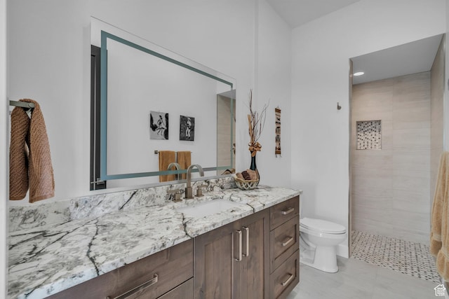 599 W 170 S, La Verkin, UT 84745 - full bathroom with toilet, tiled shower, and vanity
