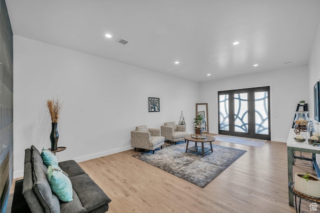 599 W 170 S, La Verkin, UT 84745 - living room with wood finished floors, recessed lighting, baseboards, and visible vents