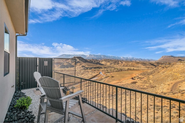 599 W 170 S, La Verkin, UT 84745 - balcony featuring a mountain view