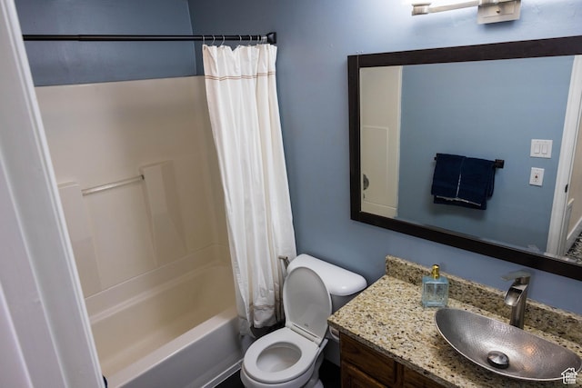 301 E 2700 S Unit 16, South Salt Lake, UT 84115 - bathroom with toilet, vanity, and shower / bath combo