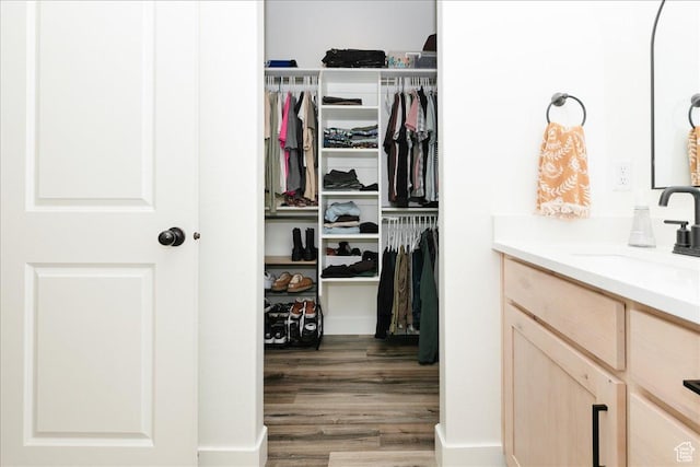 602 W 20 N, Hyrum, UT 84319 - closet with a sink
