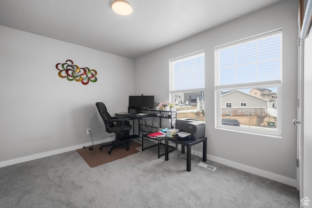 13099 S Twisted Oak Dr, Herriman, UT 84096 - carpeted office with baseboards and visible vents