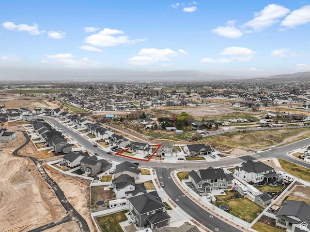 13099 S Twisted Oak Dr, Herriman, UT 84096 - drone / aerial view featuring a residential view