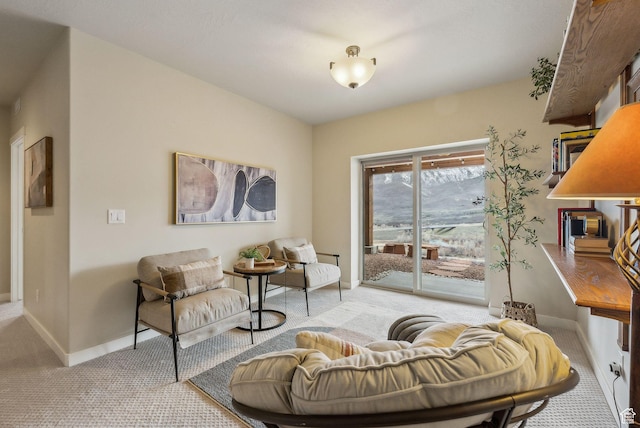 5265 N Laurelwood St N, Heber City, UT 84032 - living area featuring baseboards and carpet floors
