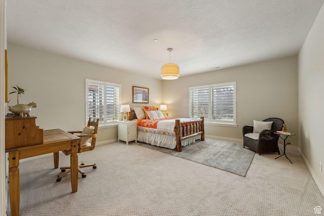 5265 N Laurelwood St N, Heber City, UT 84032 - bedroom with baseboards, multiple windows, and carpet flooring