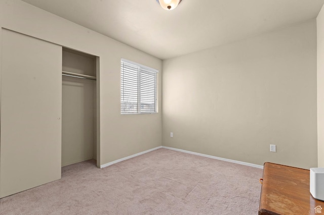 6613 W Ivy Gable Dr, West Jordan, UT 84081 - unfurnished bedroom featuring light colored carpet, a closet, and baseboards