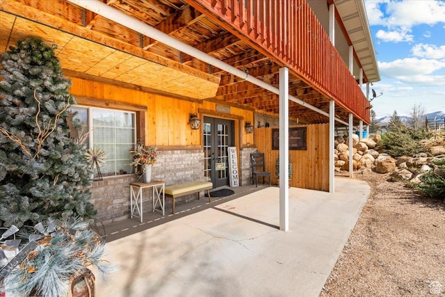 170 E 400 N, Mount Pleasant, UT 84647 - view of patio / terrace with french doors