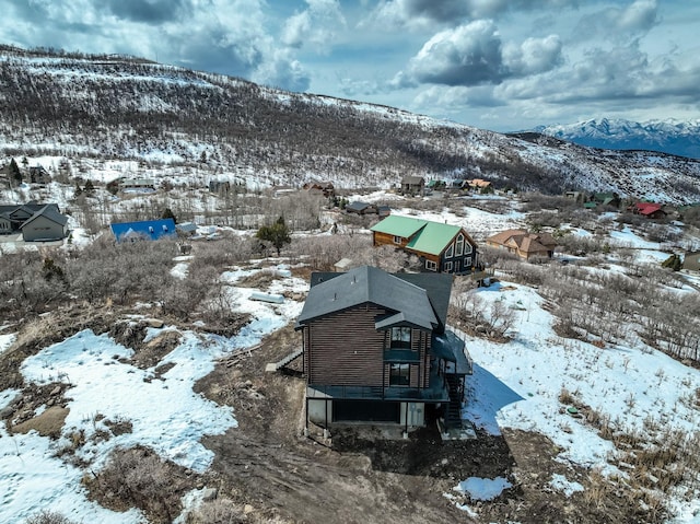 2032 Timber Lakes Dr Unit 950, Heber City, UT 84032 - snowy aerial view featuring a mountain view