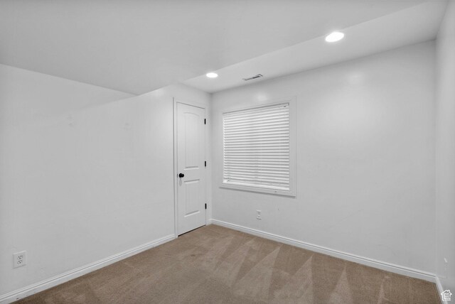 5025 N Shady Bend Ln, Lehi, UT 84043 - empty room featuring carpet floors, recessed lighting, and baseboards