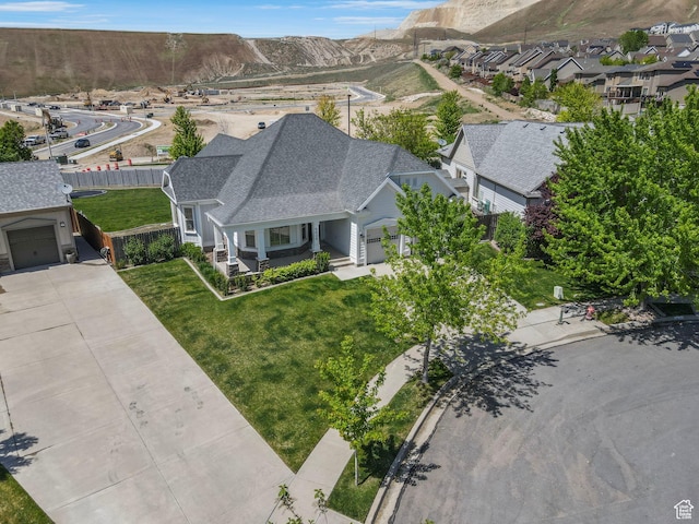 5025 N Shady Bend Ln, Lehi, UT 84043 - aerial view of residential area