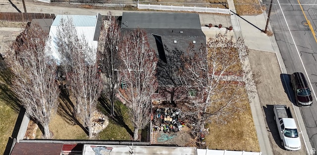 aerial view