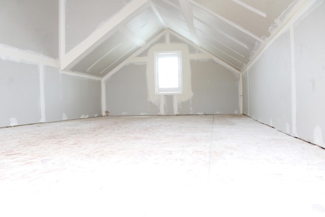 1660 N 475 E, North Ogden, UT 84404 - additional living space featuring vaulted ceiling