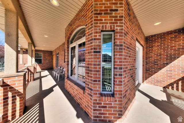 494 E Kachina Way, Moab, UT 84532 - view of patio / terrace with a porch