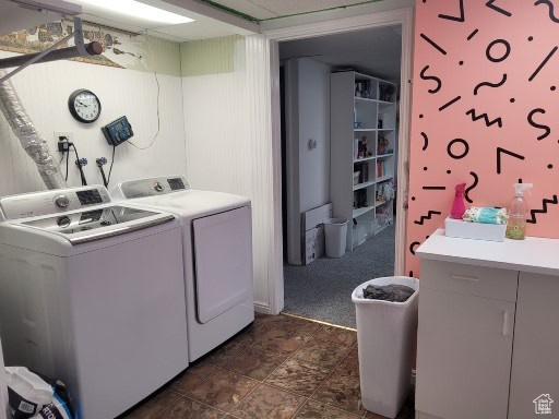805 N Valley View Dr W, Castle Dale, UT 84513 - laundry room with washer and dryer
