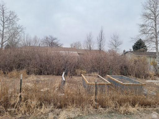 805 N Valley View Dr W, Castle Dale, UT 84513 - view of yard with a garden and a rural view