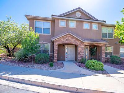 traditional home with stucco siding