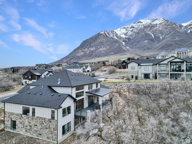 4014 N Dillon Way N, Ogden, UT 84414 - view of mountain feature featuring a residential view