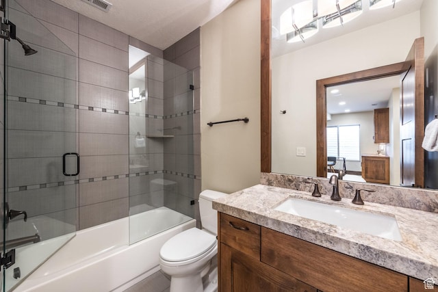 853 W Benjamin Pl, Kamas, UT 84036 - full bath with enclosed tub / shower combo, toilet, and vanity
