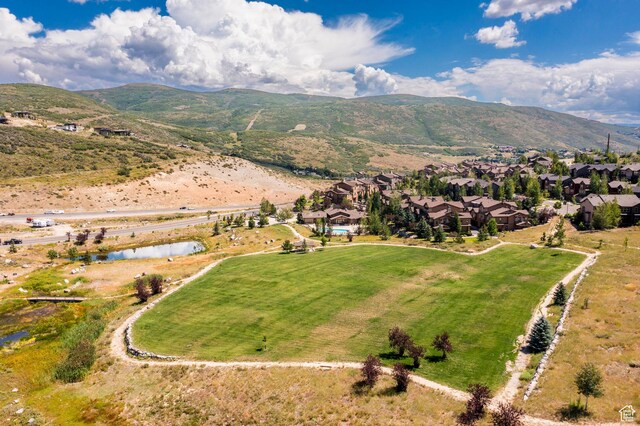 853 W Benjamin Pl, Kamas, UT 84036 - bird's eye view with a residential view and a mountain view