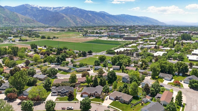534 E 2000 N, North Logan, UT 84341 - aerial view of residential area with mountains