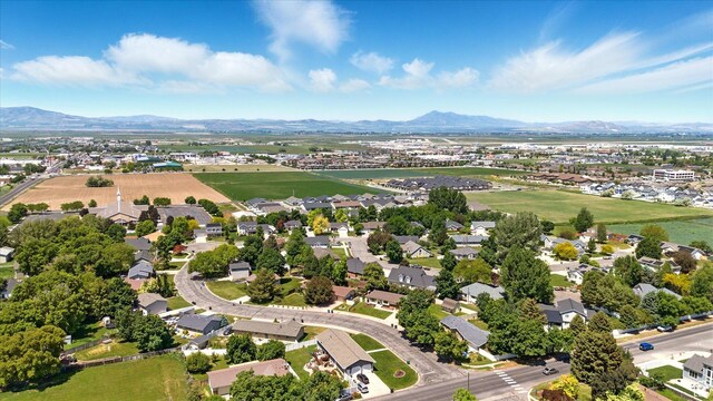 534 E 2000 N, North Logan, UT 84341 - aerial view of residential area featuring a mountain backdrop
