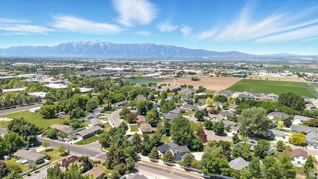534 E 2000 N, North Logan, UT 84341 - aerial perspective of suburban area featuring mountains