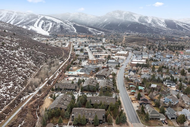 2285 Sidewinder Dr Unit 702, Park City, UT 84060 - birds eye view of property featuring a mountain view