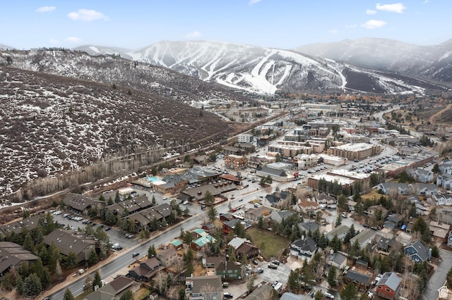 2285 Sidewinder Dr Unit 702, Park City, UT 84060 - aerial view with a mountain view