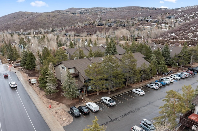 2285 Sidewinder Dr Unit 702, Park City, UT 84060 - drone / aerial view with a mountain view