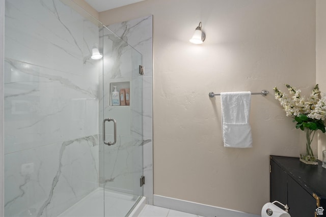 2285 Sidewinder Dr Unit 702, Park City, UT 84060 - full bathroom with a marble finish shower and baseboards