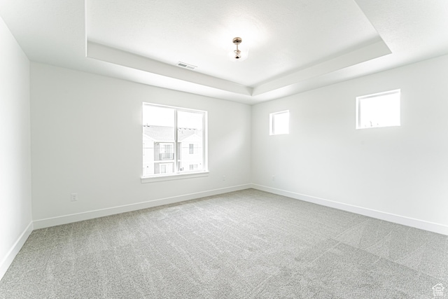 3759 W 950 N Unit 376, Lehi, UT 84043 - carpeted empty room with a raised ceiling and baseboards