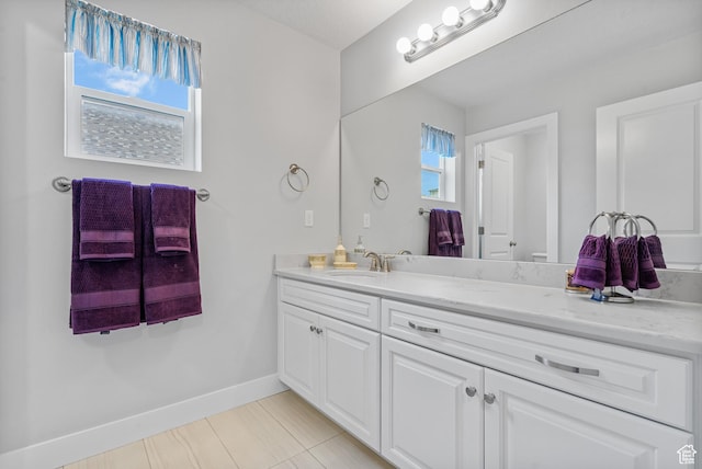 15097 S Cantle Dr, Bluffdale, UT 84065 - bathroom with baseboards and vanity