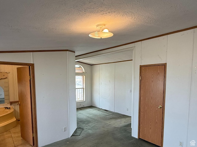 2445 N 260 W, Elmo, UT 84521 - empty room featuring ornamental molding and a textured ceiling
