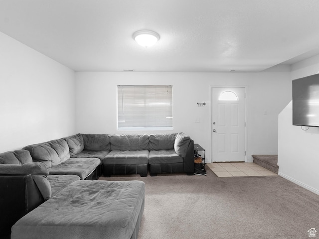 476 W 365 S, Logan, UT 84321 - living room with baseboards and light colored carpet