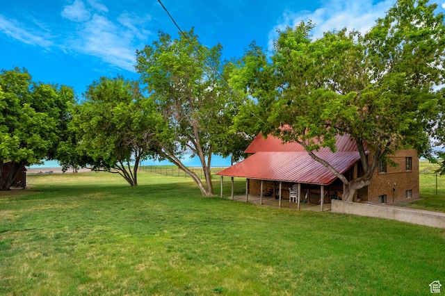 377 E Shore Rd, Saint Charles, ID 83272 - view of yard with an outbuilding