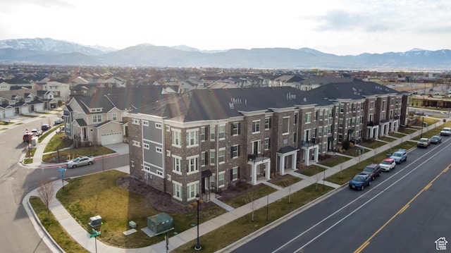 13091 S Newbridge Ln Unit F202, Herriman, UT 84096 - aerial view featuring a mountain view