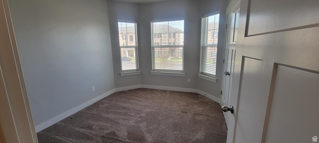 13091 S Newbridge Ln Unit F202, Herriman, UT 84096 - spare room with carpet floors, plenty of natural light, and baseboards