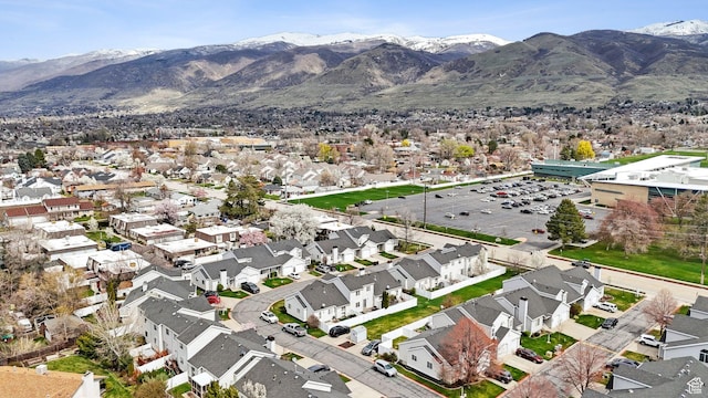 499 N 200 W Unit 8, Bountiful, UT 84010 - drone / aerial view featuring a residential view and a mountain view