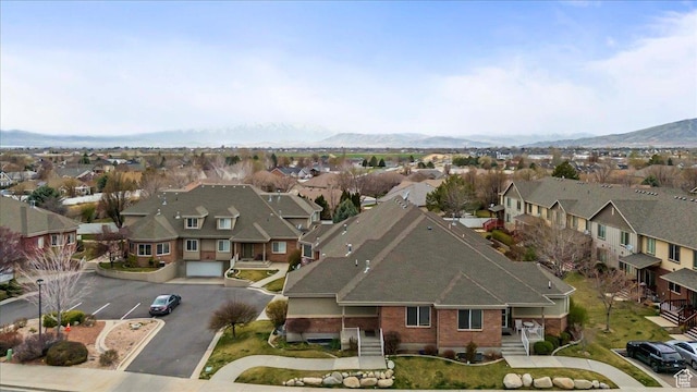 9587 N 4500 W, Cedar Hills, UT 84062 - birds eye view of property featuring a residential view and a mountain view