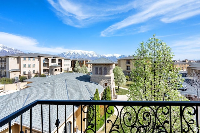 982 W 960 N Unit 116, Orem, UT 84057 - balcony with a mountain view and a residential view