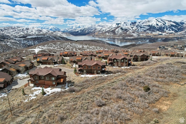 1713 E Viewside Cir, Hideout, UT 84036 - view of mountain feature with a water view and a residential view