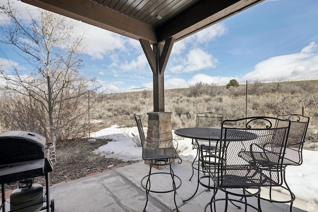 1713 E Viewside Cir, Hideout, UT 84036 - view of patio featuring outdoor dining area