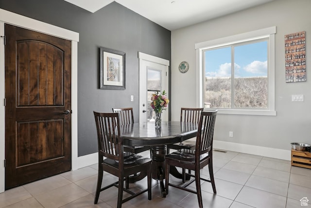 1713 E Viewside Cir, Hideout, UT 84036 - dining space with baseboards and light tile patterned floors