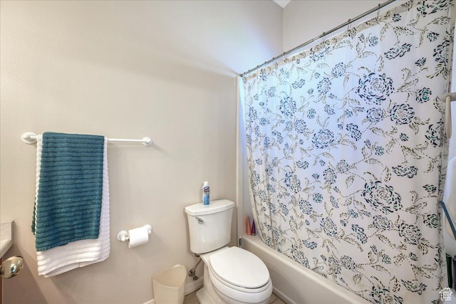 2050 W Canyon View Dr Unit 203, St George, UT 84770 - bathroom featuring toilet and shower / bath combo with shower curtain
