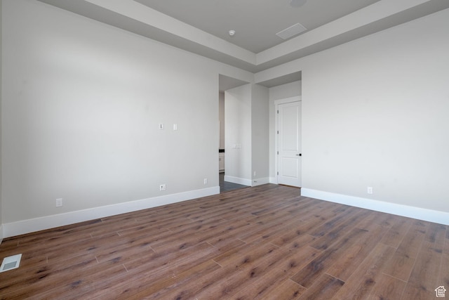 850 S Finley Cir Unit 239, North Salt Lake, UT 84054 - unfurnished room featuring dark wood finished floors and baseboards