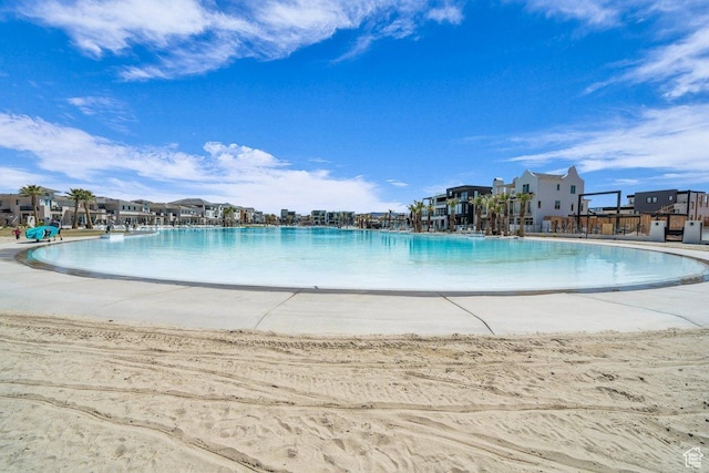 view of pool